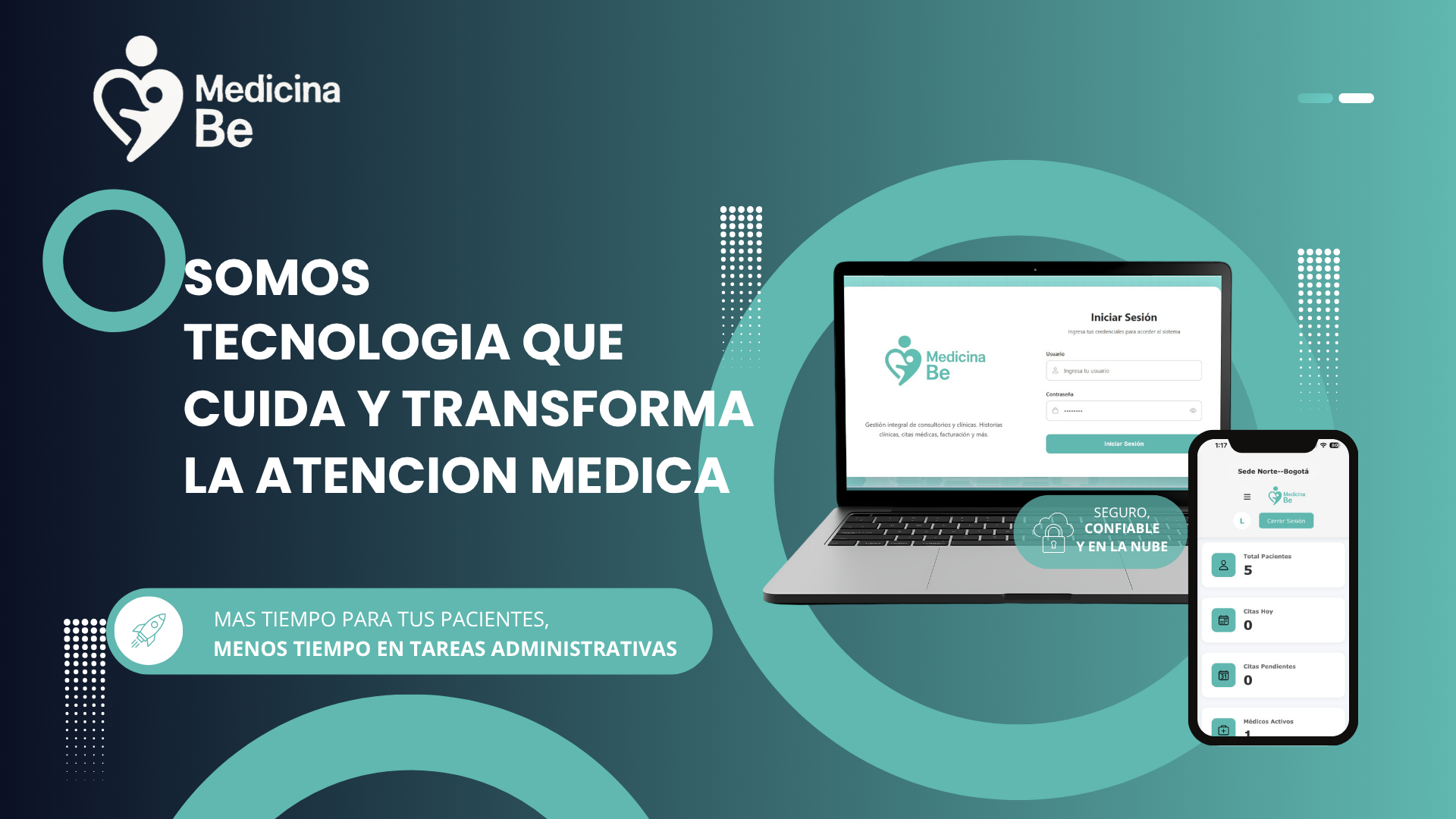 MedicinaBe — Tecnología que cuida y transforma la atención médica